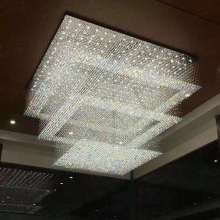 Hotel Lobby and Banquet Hall Lighting: Chandeliers and Crystal Ceiling Lamps