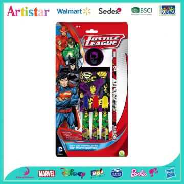 Justice League 6-piece blister card set