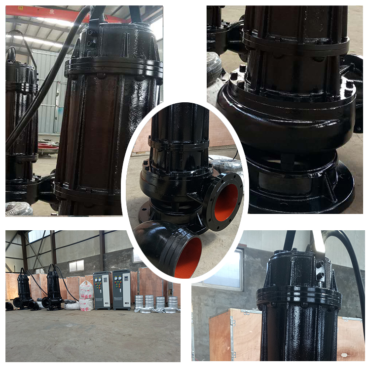 Wastewater Submersible Centrifugal Electric Non-clogging Drainage Pump