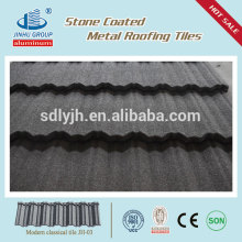 Classic colorful stone coated steel roof tile