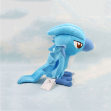 first choice blue bird plush toy with wings