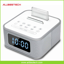 Portable Bluetooth Clock Speaker for Smartphone/Clock Radios