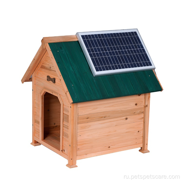 Роскошный экологически чистый деревянный домашний дом собак