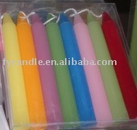 multicolor stick,craft candle,gift candle