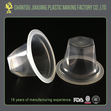 Wholesale price clear snack cup food plastic container