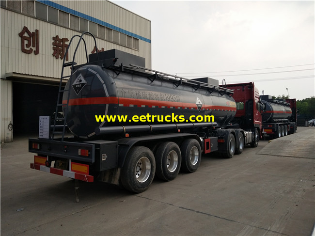 20cbm 22T Dilute Sulphuric Acid Tanker Trailers