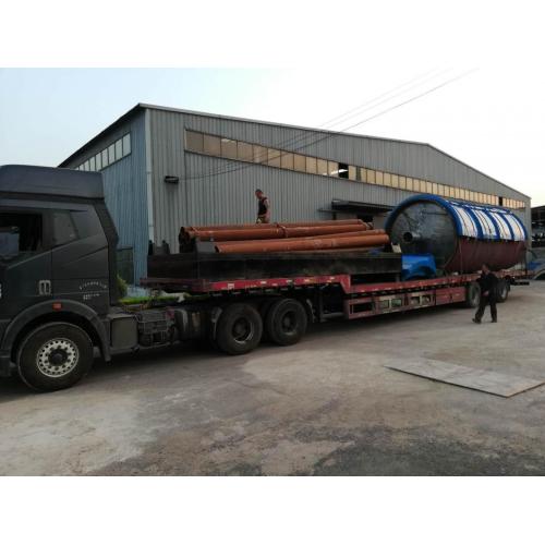 latest pyrolysis machine delivery to Thailand