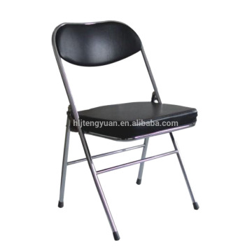 Black Leisure Cheap Used Metal Foding Chairs