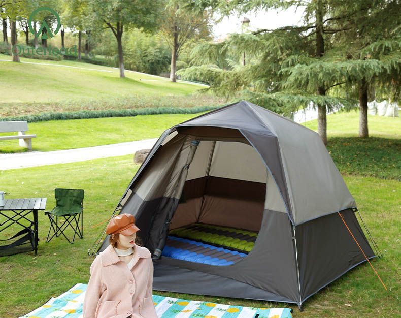 Double Layered Square Camping Tent 7 Jpg