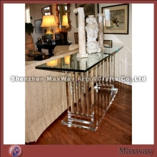 Clear Acrylic End Table