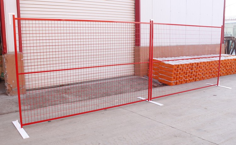 Height Canada Construction Fence Panel Temporary Fence