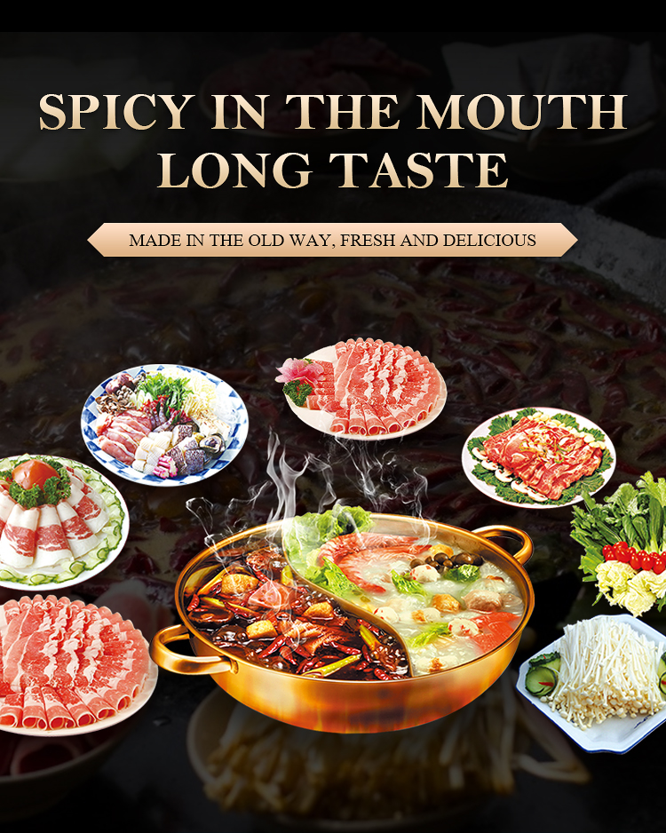 Chongqing High Quality Halal Hot Pot Condiment With Chili