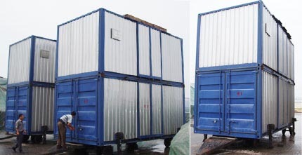 Containerized Mobile Weighing and Bagging Unit
