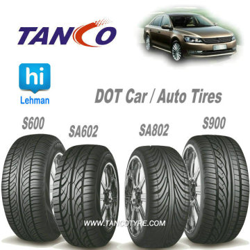 DOT Approved Car Tires, Passenger Auto Tires
