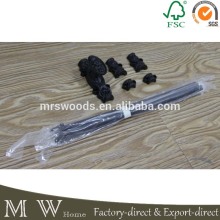 vintage black cremone bolt window lock, furniture hardware handle and knob, espagnolette window lock