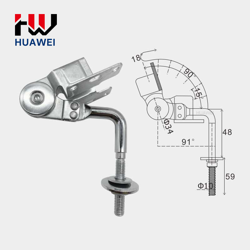 3906 مفصل مسند رأس الأريكة 3906sofa headrest hinge