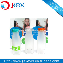 novelty small plastic milk drink bottle