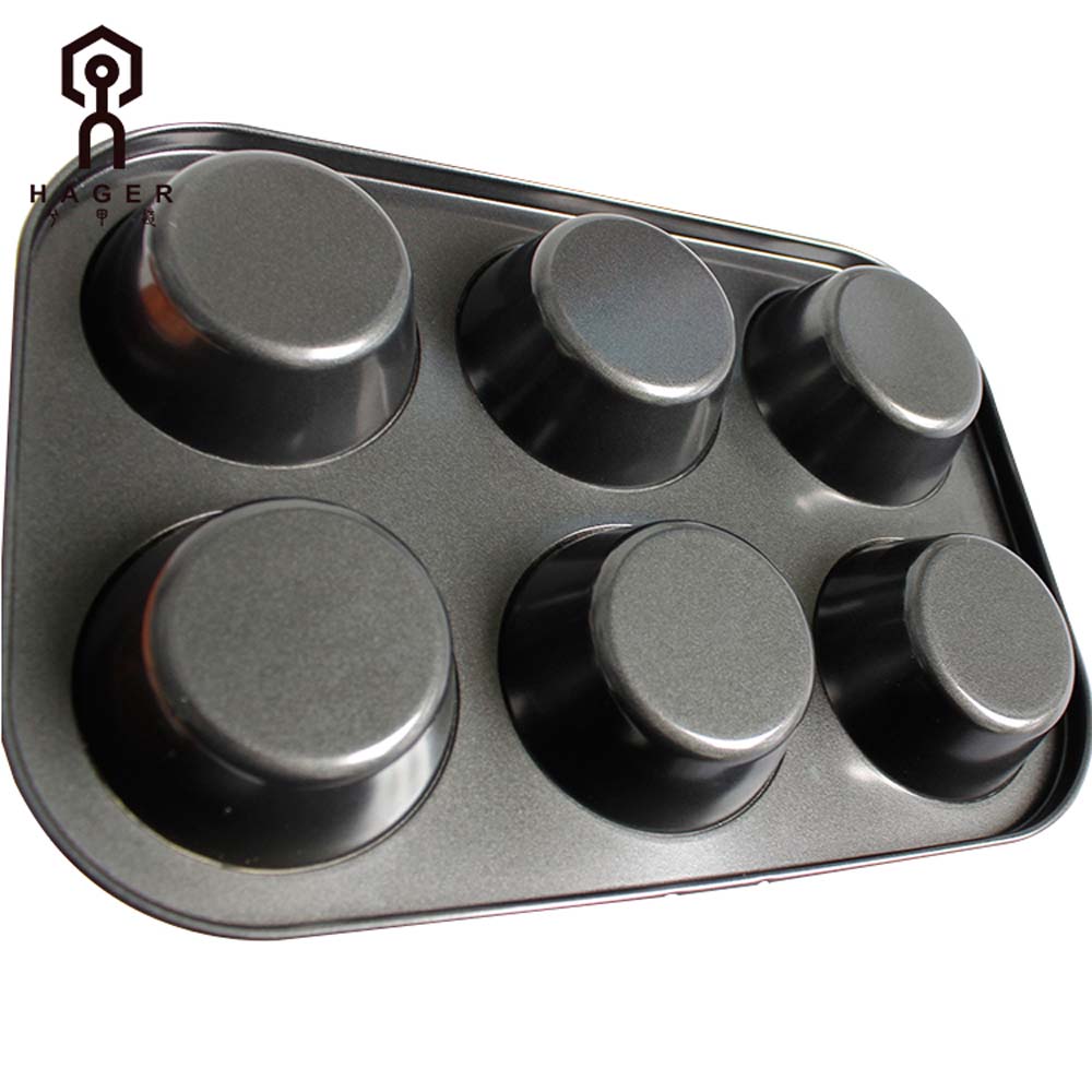 6-cavity muffin cake pan (4)