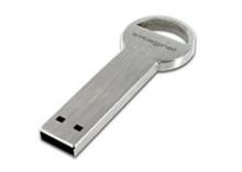Aluminium Key Shaped USB Flash Thumb Drive , Custom Printed