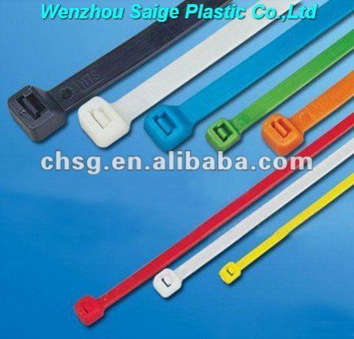 PVC self-locking nylon cable tie