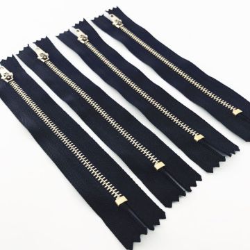 Exquisite 11inch metal  replacement zipper for bag