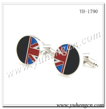 YH-1790 The Union Flag Cufflinks,Novelty the Union Jack Cufflinks