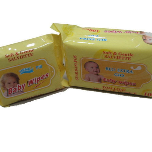 100PCS Flow Pack Babyreinigungstücher