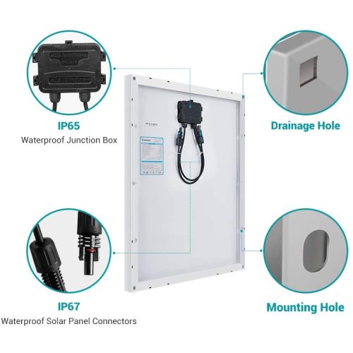 Monocrystalline 310w 315w panel solar home use