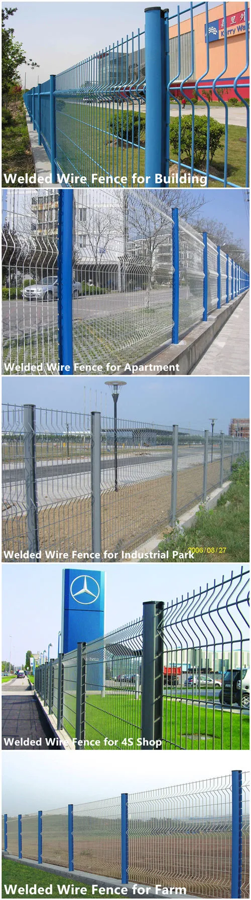 Amazon Ebay's Choice Powder Coated 50X200X4mm Welded Wire Mesh Security Fence (SF)