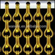 aluminium weaving modern metallic mesh decorative metal screen mesh