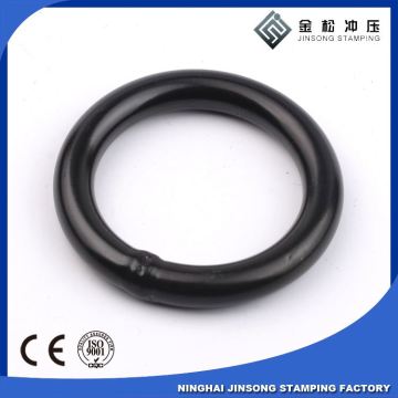 silver metal o ring leather bag parts and accessories