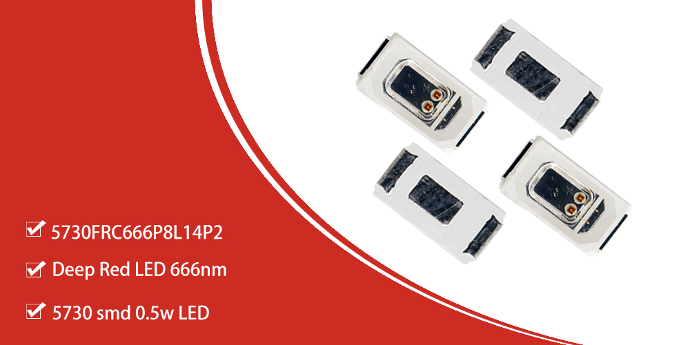 5730 SMD LED 660nm LED wavelength