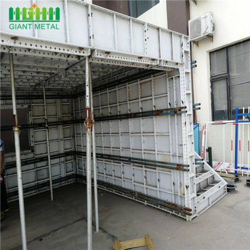 sistem bekisting konstruksi aluminium