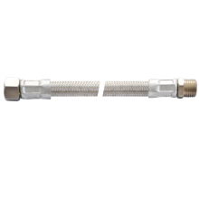 Stainless steel flexible braided metal hose steel braided rubber hose