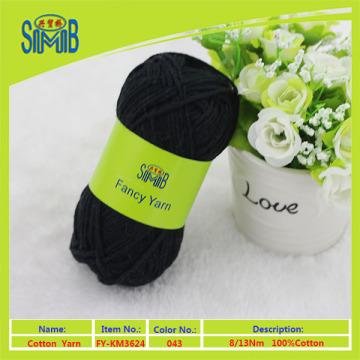 factory direct sale good brand SMB yarn 100% combed cotton yarns hand knitting cotton yarn with low price
