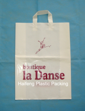 PE Bag/Soft Loop Handle Polybag/Plastic Packing Bag/Shopping Bag