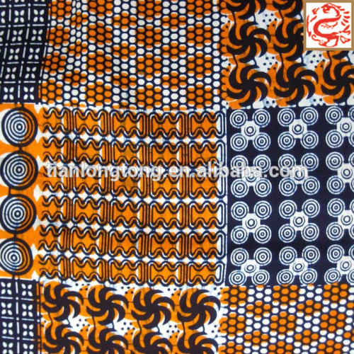 wholesale african wax print fabric/super deluxe wax fabric/african fabric wax