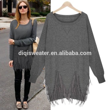 cheap wholesale womens sweater, womens plain long pullover sweater