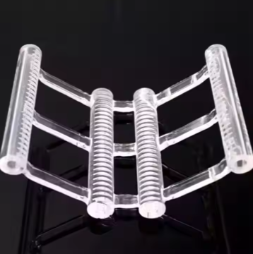 Customized Low Thermal Conductivity Slotted Quartz Boat