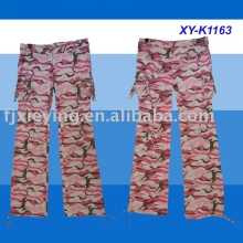 ladies' camouflage printed pants