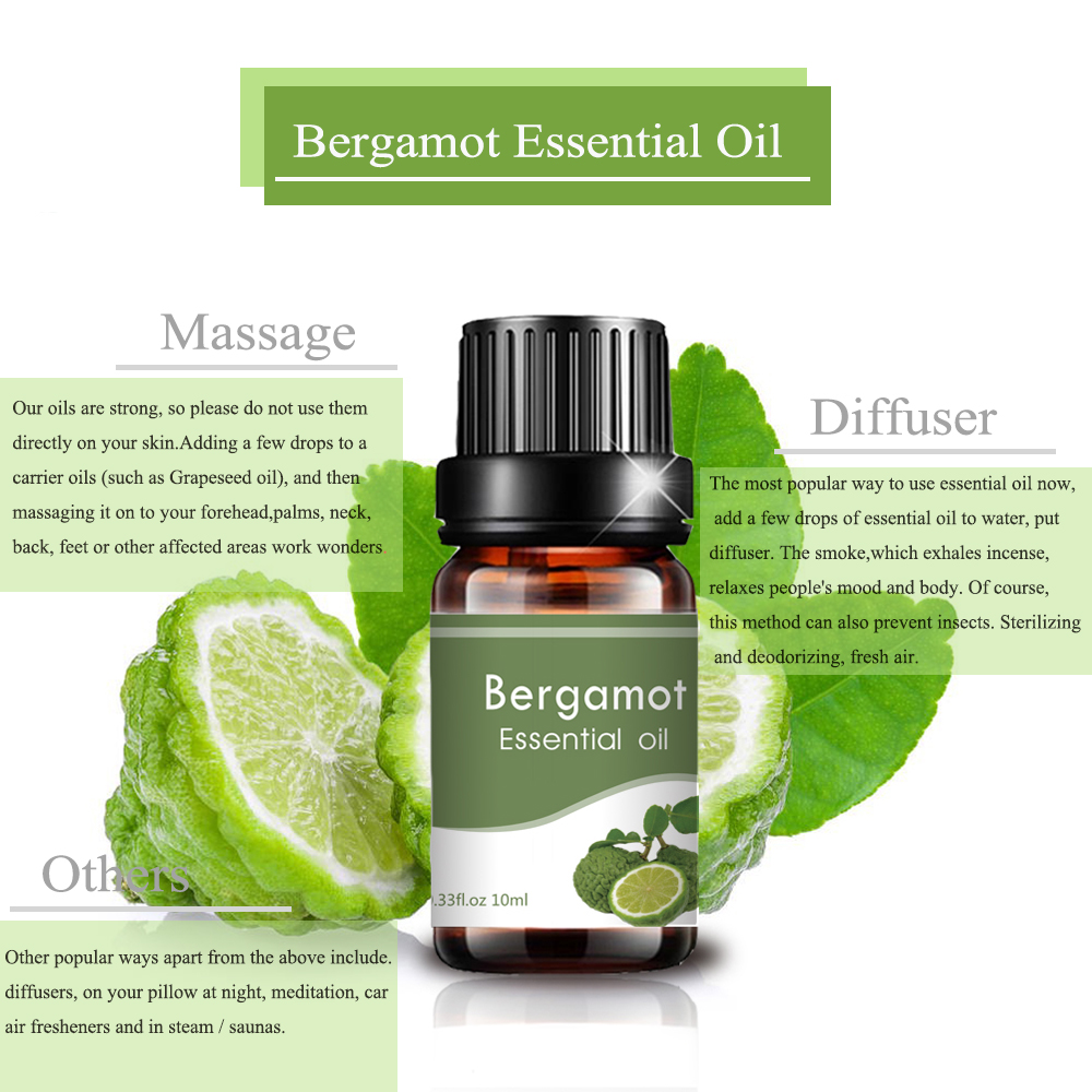 Pure Natural Private Massage Bergamot Oil esencial