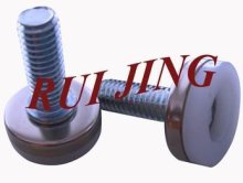 Sofa adjustable foot, nylon glide