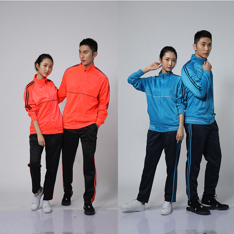 Wholesale men's sportswear sets polyester spandex tracksuit bulk sale