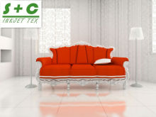 dye sublimation canvas fabrics for sofa fabric