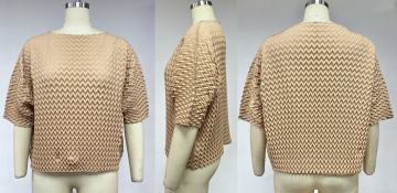 Fleated Fashion Blouse