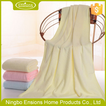 hot sale ningbo manufacturer orange beach towels