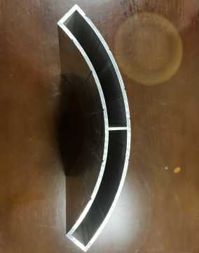 Aluminium profile for support frame