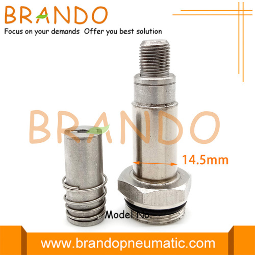 Fluid Control Selenoid Valve 14.5mm OD SS304 Armature