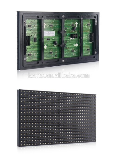 Alibaba indoor/outdoor/seminoutdoor P10 single yellow color p10-1r outdoor led display module