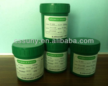 Lead free solder paste